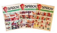 Journal de Spirou. Lot de 13 fascicules de 1949