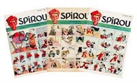 Journal de Spirou. Lot de 33 fascicules de 1948