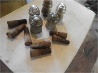 Insulators with wood screws
