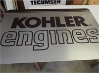 Kohler Engines Tin Sign