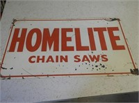 Homelite Tin Sign