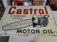 Castrol Motor Oil Tin Sign