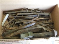 Quantity of Old Square Nails & Rosehead Nails