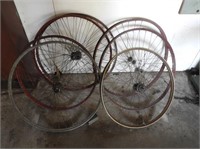 Selection of Old Bicycle Rims