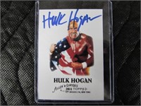 Hulk Hogan Signed Topps Card