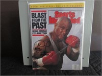 George Foreman Signed 4/17/1989 Sports Illustrated
