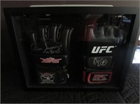 Dan Severn & Dana White Signed UFC Gloves