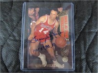 Lenny Wilkens Action Signed Action Packed Card