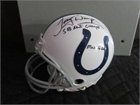 Tony Dungy Signed Colts Mini Helmet