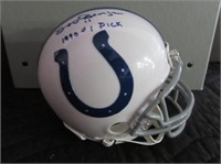 Jeff George Signed Colts Mini Helmet