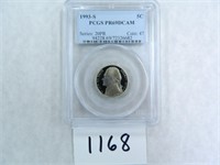 FOUR (4) 1992-S Five Cents PCGS Graded PR69 DC
