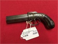 ANTIQUE AllenThurber PepperBox 32cal Revolver, 334