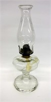 Antique Glass Oil Lamp