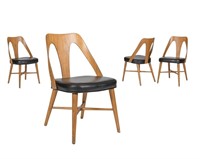 Four Bentwood Dining Chairs