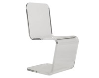 Lucite Cantilever Z Chair