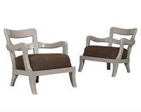 Pair Promemoria Chinese Modern Lounges