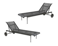 Pair Schultz for Knoll Chaise Lounges