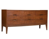 Walnut Triple Dresser by United Furniture