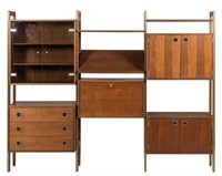 Mid Century Free Standing Wall Unit - Cado Style