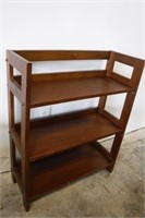 3-Shelf Wooden Book Case