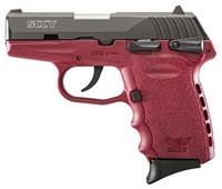 SCCY CPX1-CB Pistol, DAO, 9mm, 10 Shot, Safety, Cr