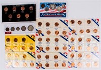 Coin Assorted Lincoln Cents and Type Coins