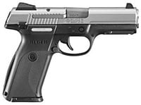Ruger SR9 9mm Pistol, Stainless Steel Slide, 4.1"B
