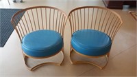 Pair of Mid-Century Modern Nesting Chairs
