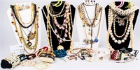 Jewelry Large Lot Costume Necklaces, Bracelets +