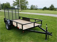 NEW 2017 GRIFFIN 5' X 10' UTILITY TRAILER