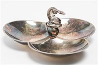 American Sterling Silver Trefoil Serving Dish