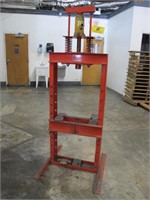 Dayton 15 Ton Hydraulic H-Frame Shop Press