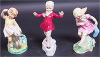 Three Royal Worcester figurines including