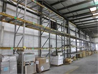 Approx (30) Sections Heavy Duty Pallet Racking