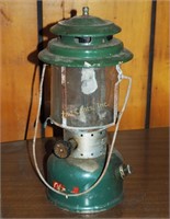 Vintage 1964 Green Coleman Double Propane Lantern