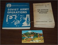 Vintage 1977-78 U S Army Nuclear Russian Books
