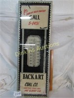 BACKART Coal Co. Thermometer