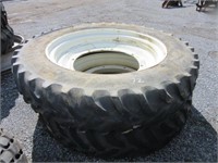 (2) Good Year 14.9R48 Mounted Tires