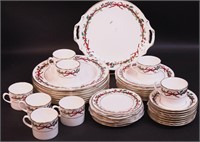 A 41-piece set of Royal Worcester Christmas