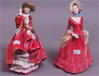 Two Royal Doulton figurines: Top O' Hill, HN1317,