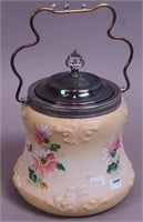 An unmarked Wave Crest biscuit jar with