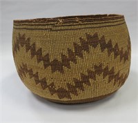 Northern California tightly woven basket