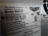 Vollrath G4 Induction burner