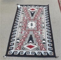 34" x 60" Native American rug