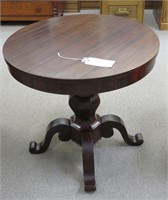 Empire style Circular antique mahagony table