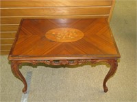 Vintage mahogany coffee table
