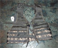 U S Army Military Camouflage Ammunition Vest
