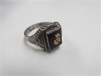 Sterling Silver Gents Insignia Ring