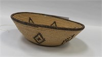 Native American flared side basket