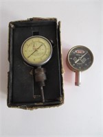 Lot of Tire Pressure Gauge and Dial Indicator